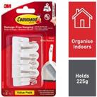 Command Small Self-Adhesive Wire Hooks Value Pack