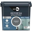 Maison Deco Refresh Bathroom Wall Tile Paint Graphite - 750ml