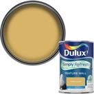 Dulux Simply Refresh Feature Wall One Coat Matt Emulsion Paint Golden Sands - 1.25L