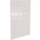 Modern Slab Kitchen 3 Drawer fronts (W)497mm - Gloss White