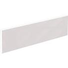 High Gloss/Modern Slab/Handleless Filler Panel (W)116 x (L)597mm - Gloss White