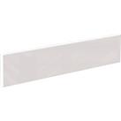 High Gloss/Modern Slab/Handleless Kitchen Filler Panel (W)116 x (L)597mm - Gloss White
