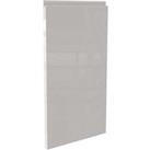 Handleless Kitchen Cabinet Door (W)397mm - Gloss Grey