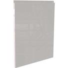 Handleless Kitchen Cabinet Door (W)497 - Gloss Grey