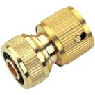 Homebase Brass Waterstop Hose Quick Connector