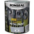 Ronseal Direct to Metal Satin Paint Grey - 750ml