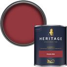 Dulux Heritage Eggshell Paint Pugin Red - 750ml