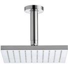 Bathstore Fresh Square Fixed Shower Head (with ceiling arm)
