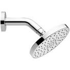 Bathstore Airdrop 140mm Fixed Shower Head (with angled wall arm)