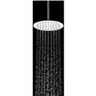 Bathstore Piano 200mm Round Shower Head (with long wall arm)