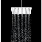 Bathstore Piano 200mm Square Shower Head (with ceiling arm)