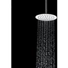 Bathstore Piano 200mm Round Shower Head (with long ceiling arm)