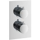 Bathstore Round Thermostatic Shower Valve - 1 Outlet