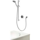 Aqualisa Quartz Touch Concealed Digital Shower & Bathfill Kit - Gravity Pumped