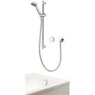Aqualisa Quartz Blue Digital Shower & Bathfill Kit - HP/Combi