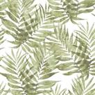 Organic Textures Speckled Palm Green Wallpaper