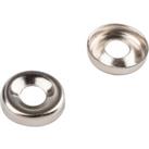 Homebase Nickel plated Screw Cup Washer 4mm X 20 Pack