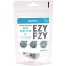 EZY PZY Flat Screen TV Fixing Kit for Solid Wall - Pack of 7