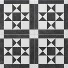 House Beautiful Half & Half Boho Porcelain Floor & Wall Tile 450x450mm (Sample Only)