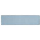 Country Living Artisan Blue Skies Ceramic Wall Tile - 300x75mm (Sample Only)