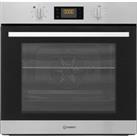 Indesit Aria IFW6340IX Built In Electric Single Oven - Stainless Steel