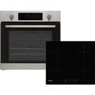 Hoover H-OVEN 300 PHC3B25CXHH64DCT Built In Electric Single Oven and Ceramic Hob Pack - Stainless St