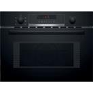 Bosch Serie 4 CMA583MB0B Built In Combination Microwave Oven - Black