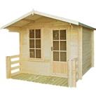 Shire 8 x 8ft Maulden Log Cabin - Including Installation