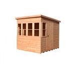 Shire 6 x 6ft Sun Pent Shed - Including Installation