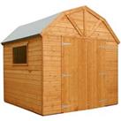 Mercia 8ft x 8ft Premium Shiplap Barn Shed - Including Installation