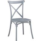 Bruce Bistro Chair - Grey