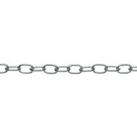 Eliza Tinsley Oval Link Chain - Chrome Plated - 1.5mm x 2m