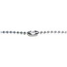 Eliza Tinsley Ball Chain and Connector - Chrome Plated - 3mm x 2m