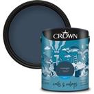 Crown Matt Emulsion Paint Midnight Navy - 5L