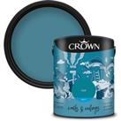Crown Matt Emulsion Paint Teal - 5L