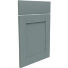 Classic Shaker Kitchen Cabinet Door and Drawer Front (W)497mm - Green