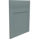 Classic Shaker Kitchen Cabinet Door and Drawer Front (W)597mm - Green
