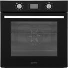 Indesit Aria IFW6340BL Built In Electric Single Oven - Black