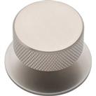 Knurled Stainless Steel Knob and Backplate