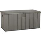 Lifetime 568L Outdoor Storage Deck Box - Rough-Cut Brown