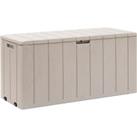 Toomax Bravo Garden Storage Box 270L - Warm Grey