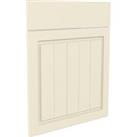 Country Shaker Kitchen Cabinet Door and Drawer Front (W)597mm - Cream