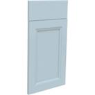 French Shaker Kitchen Cabinet Door and Drawer Front (W)397mm - Light Blue