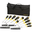 STANLEY Screwdriver Set in a Bag - Set of 48 Pieces