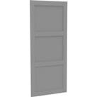 House Beautiful Realm Sliding Wardrobe Door - Grey