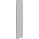 Handleless Kitchen Cabinet Door (W)147mm - Matt Light Grey
