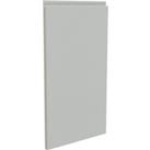 Handleless Kitchen Cabinet Door (W)397mm - Matt Light Grey