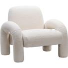 Lars Chunky Arm Tub Chair - Boucle