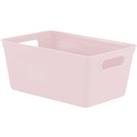 Small Plastic Storage Tray - Pink - 4L