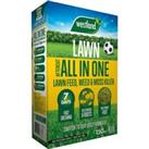 Aftercut All-In-One Lawn Feed, Weed & Moss Killer - 150m